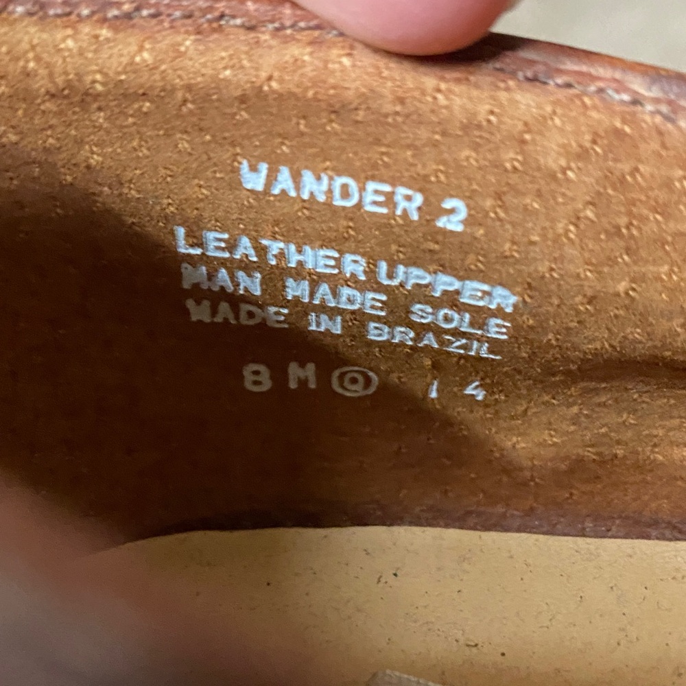 Bandolino Women’s Woven Leather Loafers in Rich Brown Luxury 7.5-8 - Picture 7 of 13